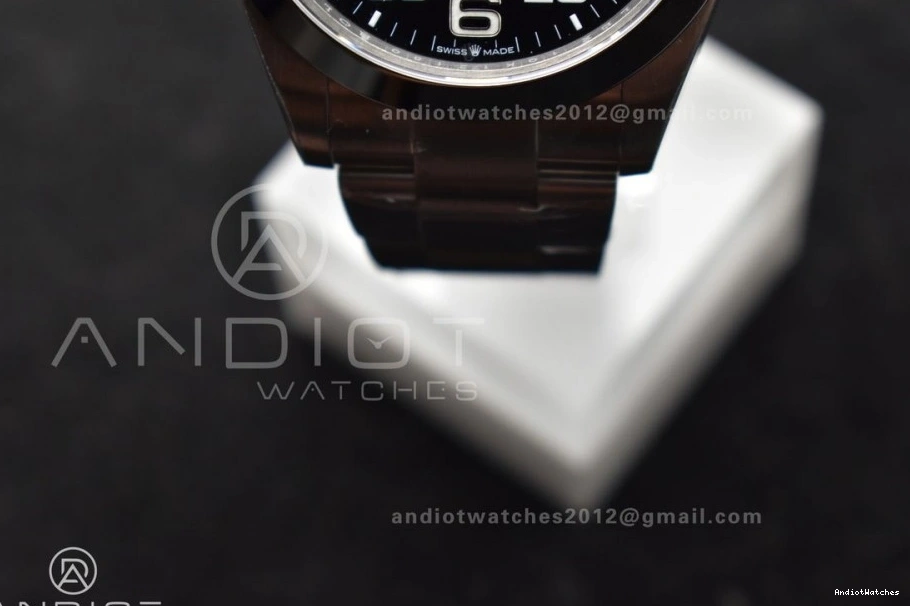 VSF 126900 Steel SS Dial 509 VS Black SmoothTexture 904L Bracelet Edition Best 1:1 on Air-King 0315